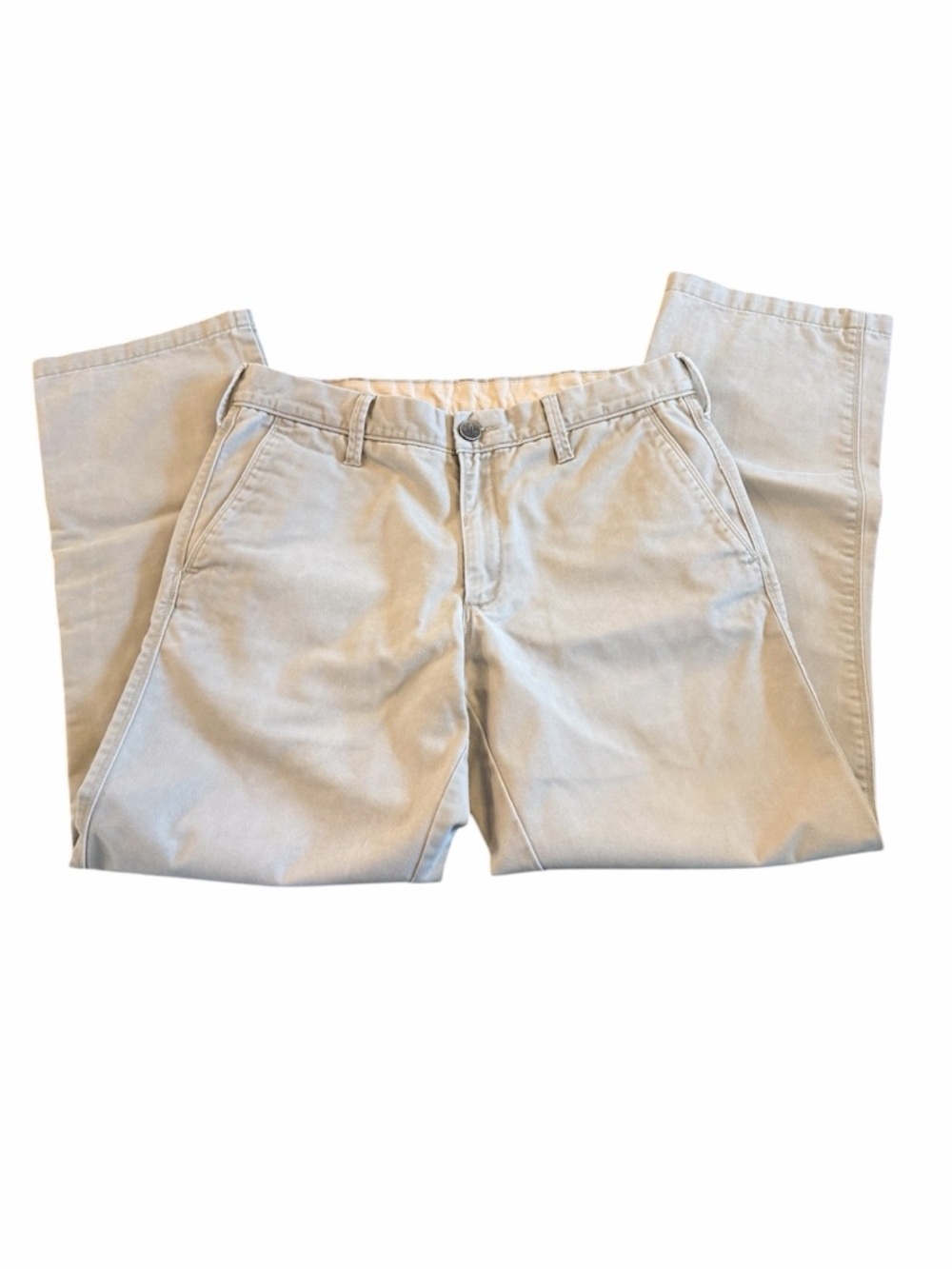 Men's Classic Khaki Chinos - Light Beige